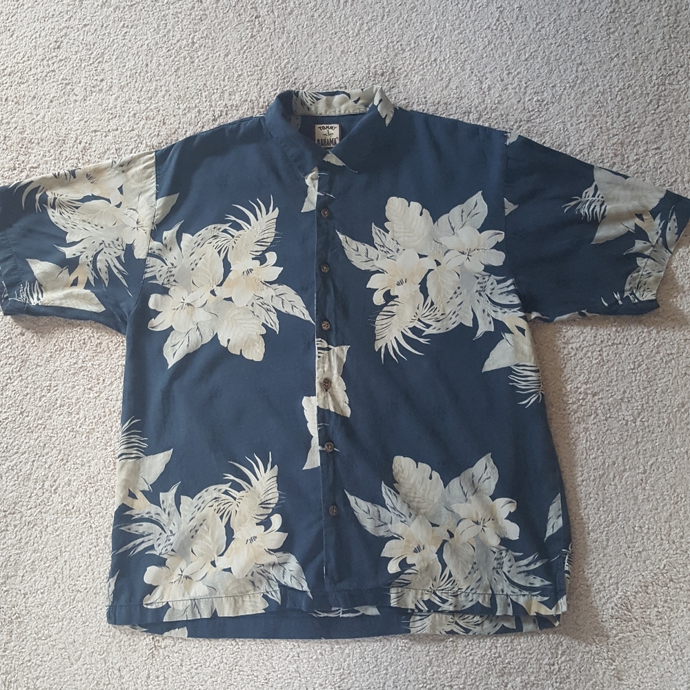Tommy Bahama Flora Silk Button Down Shirt